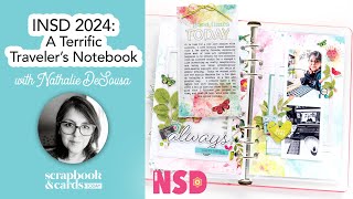 International Scrapbook Day 2024: A Terrific Traveler's Notebook with Nathalie DeSousa