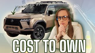 Lexus GX 550 2024 | Cost Breakdown | Cost to Own