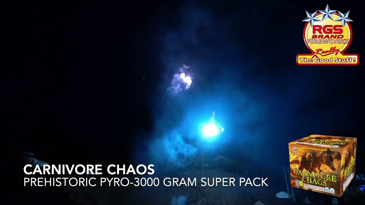 Prehistoric Pyro - 3000 Gram Super Pack | RGS Brand Fireworks
