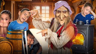БАБА-ЯГА 👵🏿БІЗДІ ҮЙГЕ ІЗДЕП КЕЛДІ😱😱😱