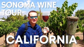 Sonoma WINE Country Vineyards & Tasting Tour | USA ROAD TRIP