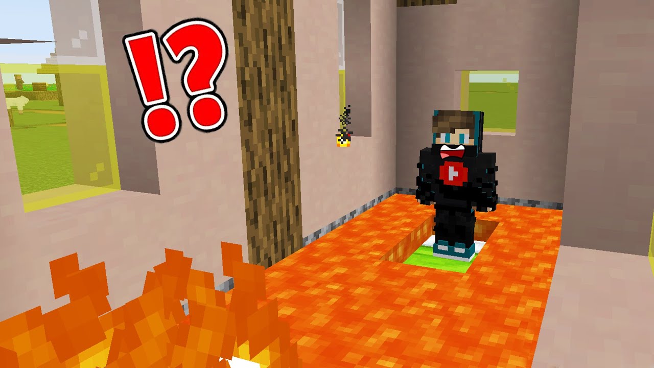 ماين كرافت : الهروب من اللافا ولكن اللافا تصعد كل دقيقة !!؟ 🔥😱