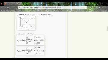 Fuzzy Metode Tsukamoto