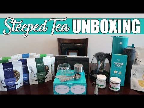 Steeped Tea Unboxing