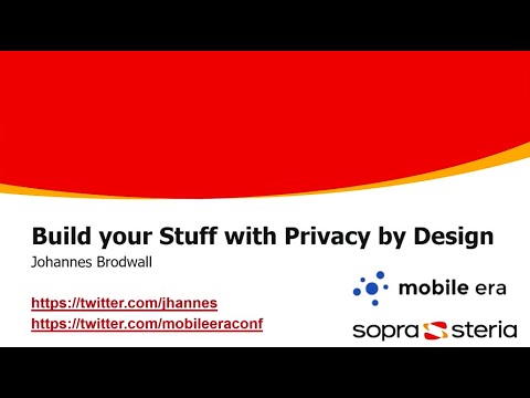 Privacy and GDPR: What all developers should know - Johannes Brodwall