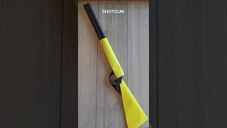 SHOTGUN ORIGAMI| HOW TO MAKE A PAPER SHOTGUN CRAFT| TUTORIAL| STEP BY STEP FOLDING| ART