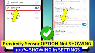 proximity sensor option not showing | proximity sensor option kaise laye setting me (redmi, realme) screenshot 5