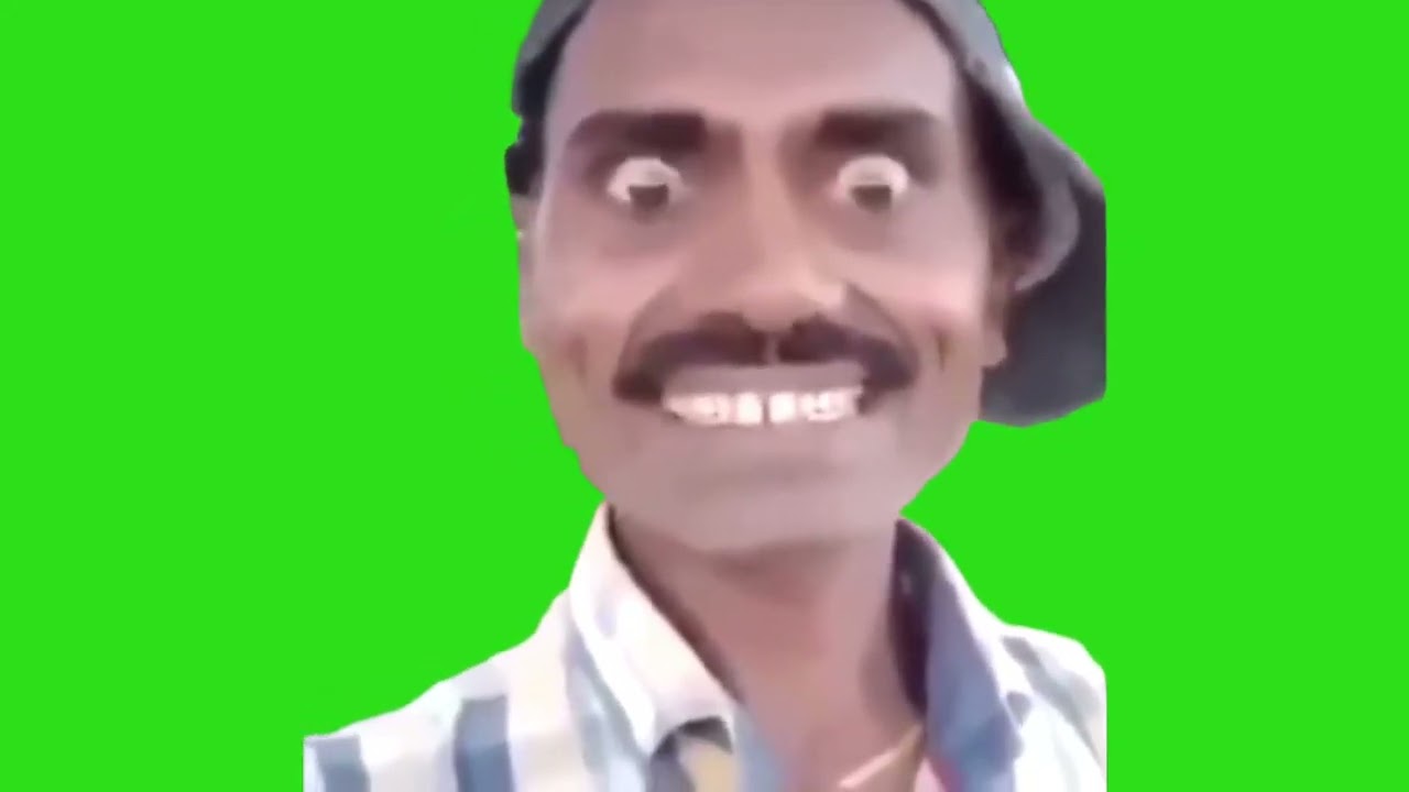Indian Man Meme Green Screen