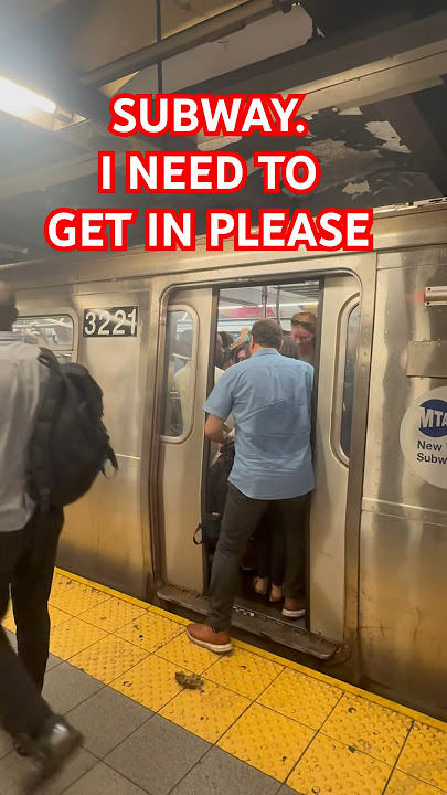 SUBWAY.  I NEED TO GET IN PLEASE #shorts #trending #train #viral #youtube #youtubevideos #video #yt