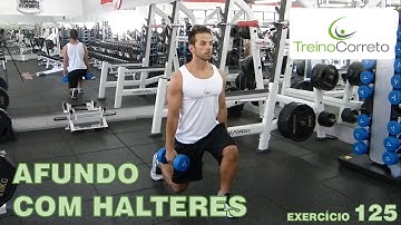 125. AFUNDO COM HALTERES - Treino Correto