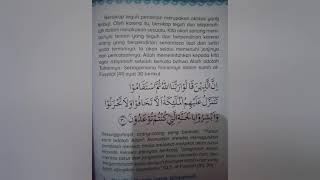 Pengertian teguh pendirian/Istiqamah