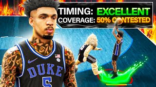 100 3PT RATING + THE FASTEST JUMPSHOT is UNSTOPPABLE on NBA 2K22