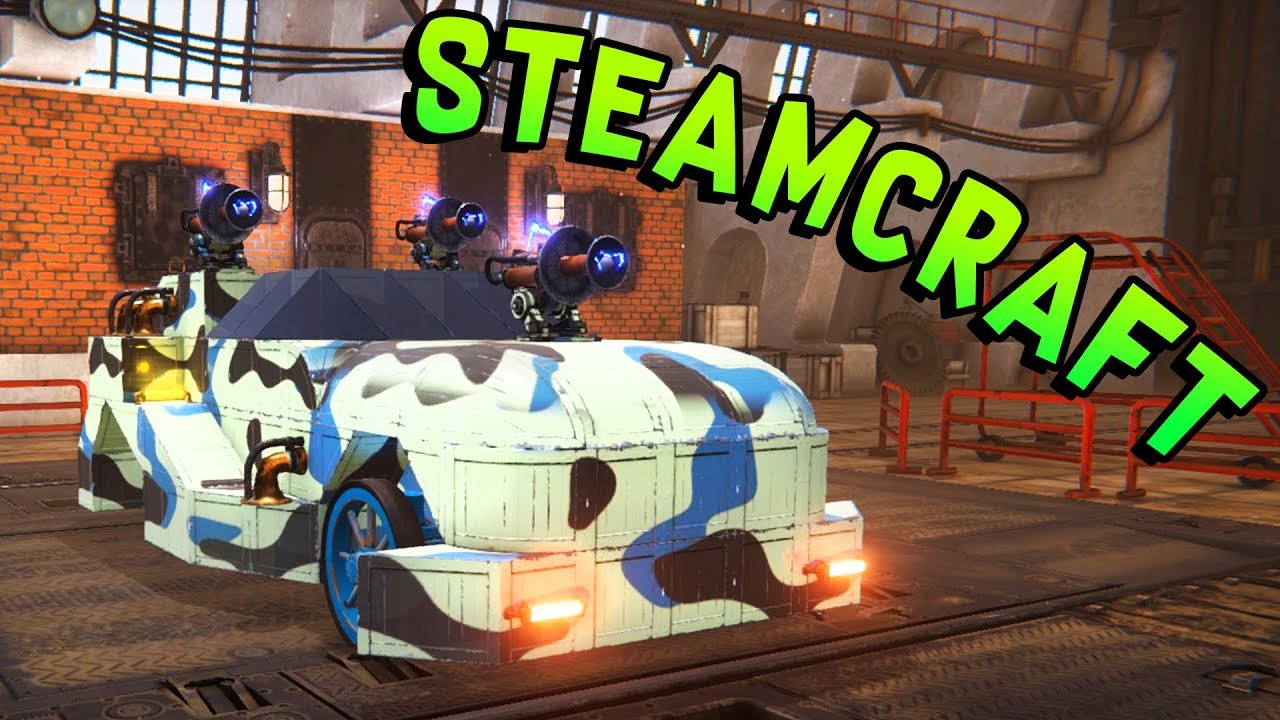 Steamcraft - Steampunk Meets Crossout Meets Robocraft (Steamcraft ...