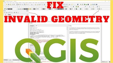 Fix Invalid Geometry QGIS | How to Fix Invalid Geometry in QGIS | Handling Invalid Geometries