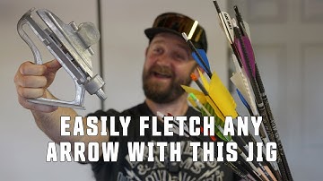 Fletching an Arrow Using the Bitzenburger Jig