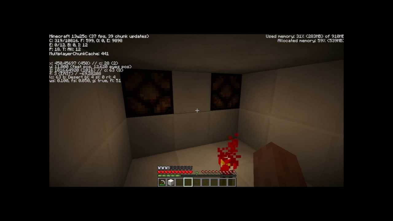 Minecraft: Blink Comparator and Quartz Clock