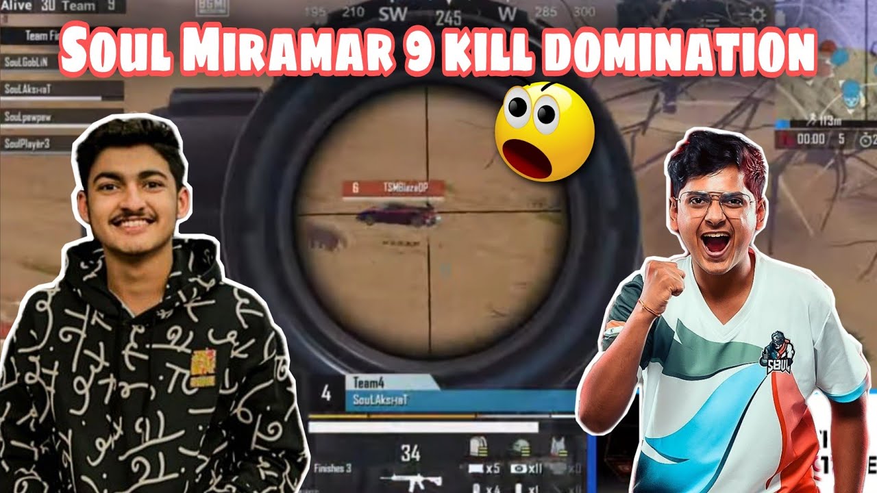 Team Soul Todfod Gameplay in Miramar 🔥🚀 
