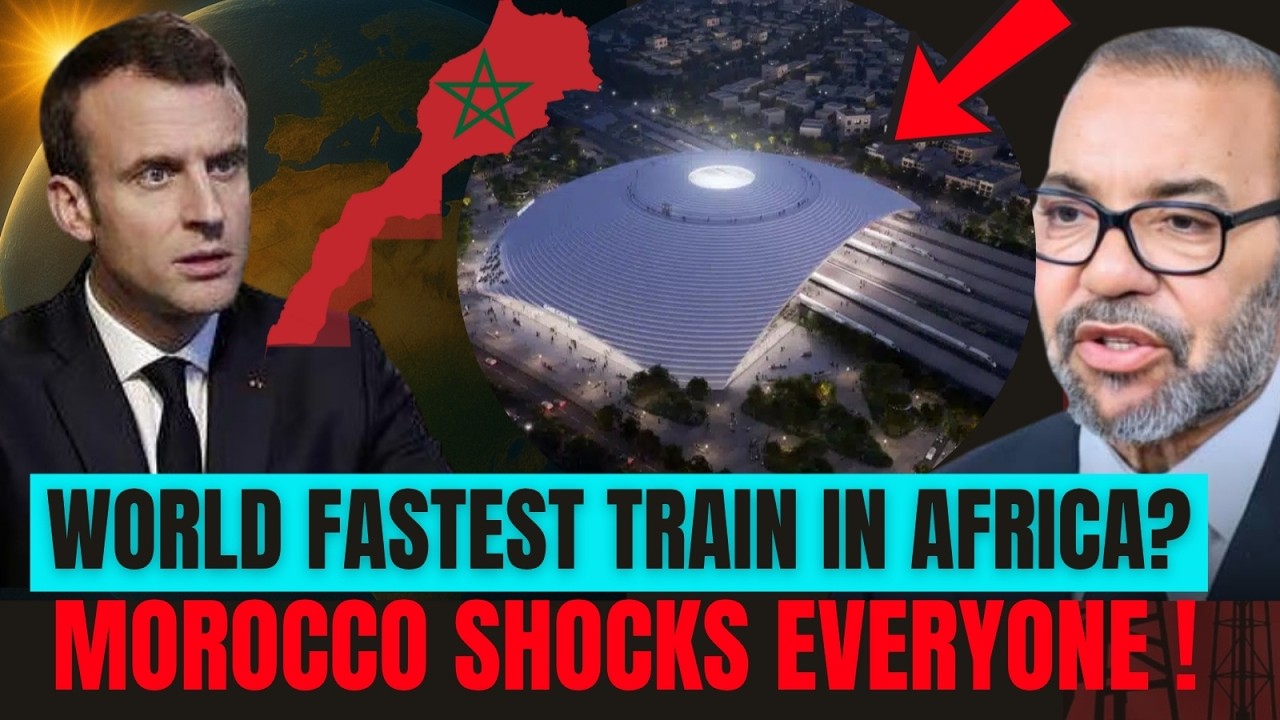Still from Morocco Shocks the World with Multi Billion Rail Revolution! Casa Sud Mega Project