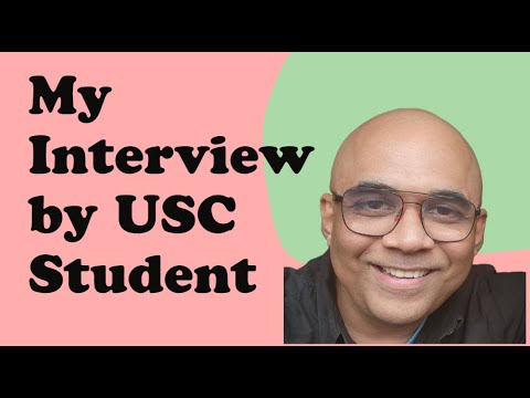 Interview by USC student