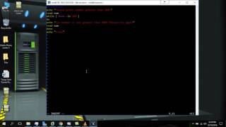 While the number is not greater then 100 do it! Simple bash script with while.