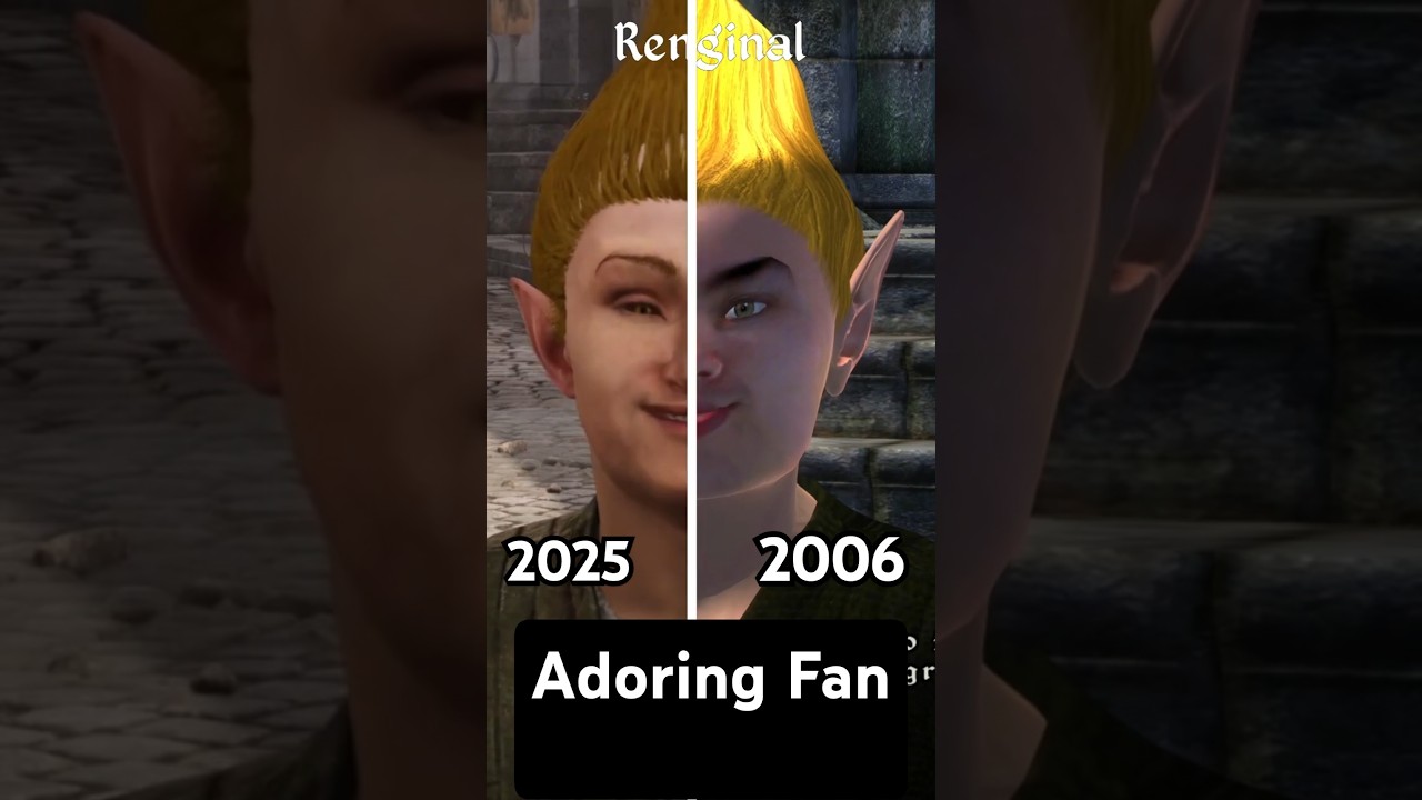 Oblivion Remastered: NPC Comparison 