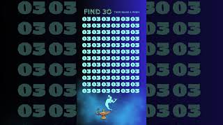 Hidden In Plain Sight! Find "30". #shorts