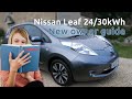 EV Help: Beginners or new owners guide to using a Nissan Leaf