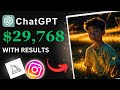I got 127k followers and made 29768 in 21 days using ai