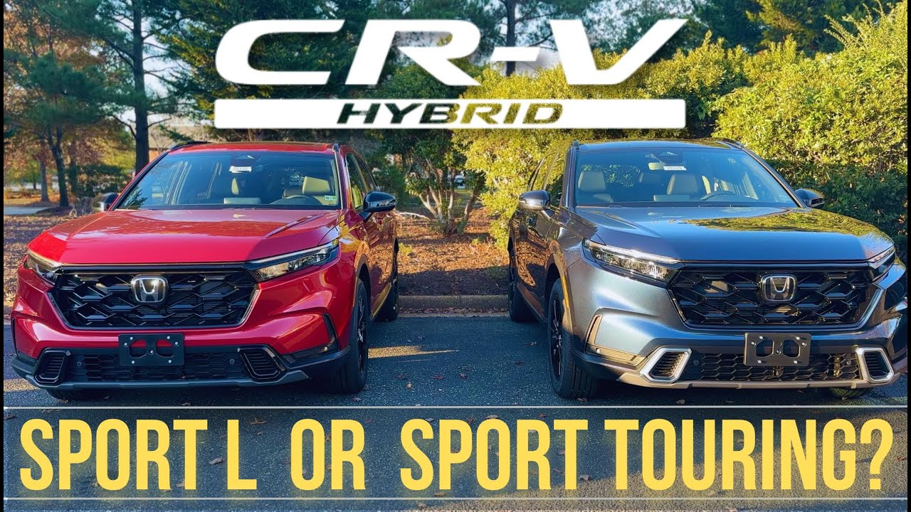 Upgrade DILEMMA: 2025 Honda CR-V Hybrid SPORT-L vs. SPORT TOURING– Is the Upgrade REALLY WORTH It?