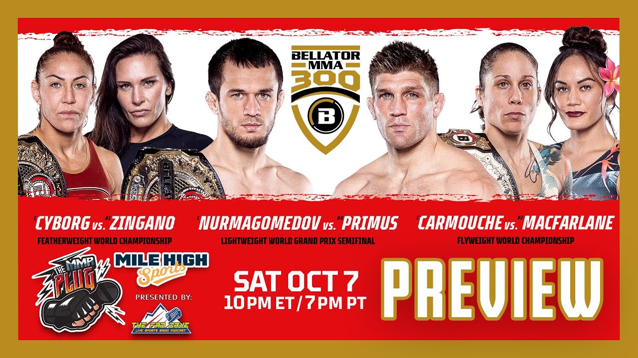 Bellator 300 Preview Segment | The MMA Plug