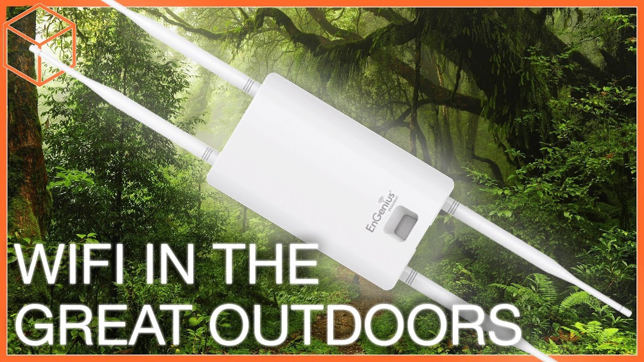 Engenius ENS620EXT Outdoor Access Point - Strong WiFi outside the house