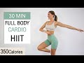 30 Min Full Body Burn HIIT | Cardio Toning Workout | Motivational Music | No Repeat | No Equipment