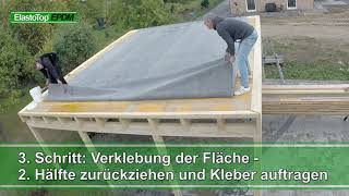 Carport Mit Elastotop Eindecken - In 90Min Perfekt Abgedichtet
