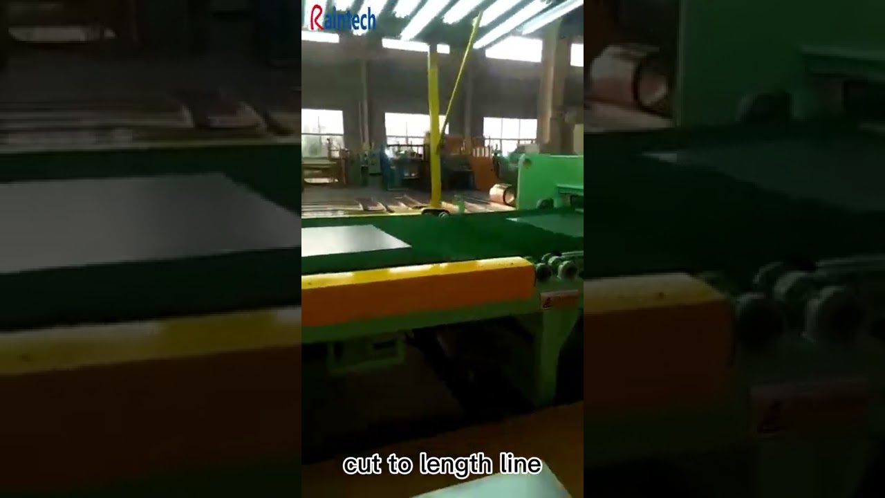 cut to length line working show