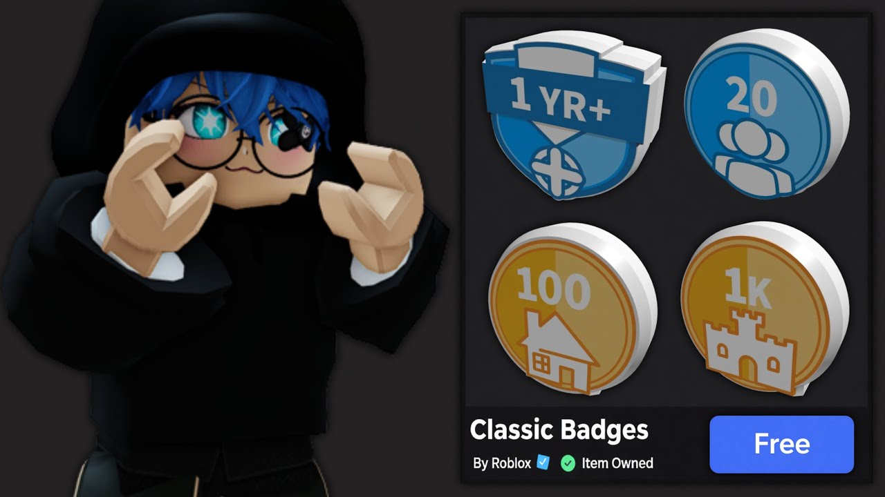 Roblox Ubah BADGE Jadi ITEM GRATIS Dan Ini Cara Dapetinnya! (ROBLOX)