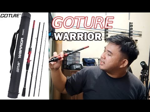 🐟 REVIEW: Goture Xceed 4-piece Fishing Rod. Real Live Action Testing 