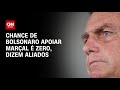 Chance de Bolsonaro apoiar Marçal é zero, dizem aliados | BASTIDORES CNN