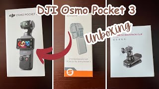 DJI Osmo Pocket 3 Vlogging Camera and Accessories Haul #dji #djipocket3 #haul #amazon