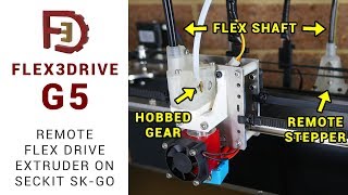 Flex3drive G5 open source remote flex drive extruder guide - Seckit SK-GO