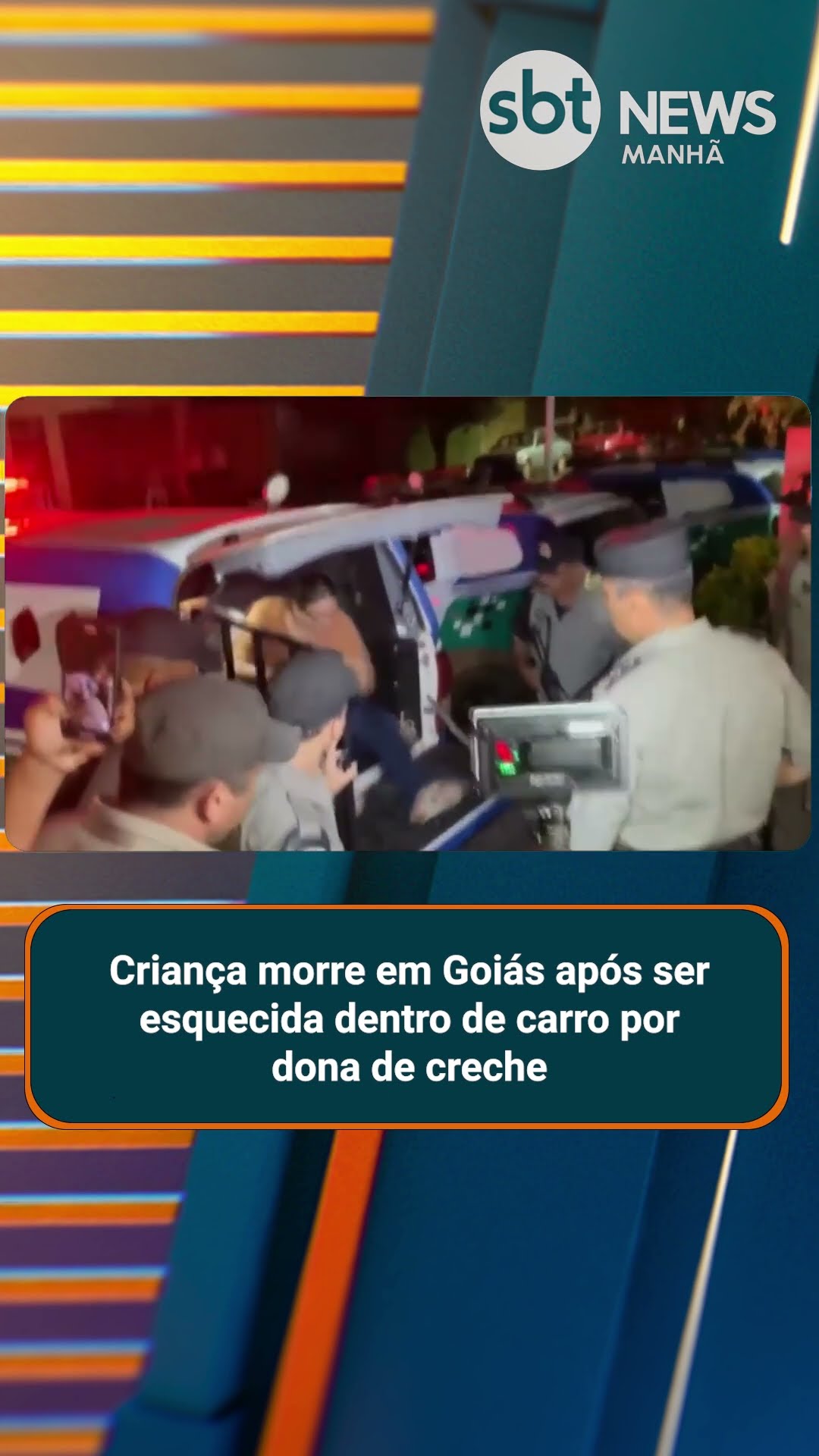 Criança morre em Goiás após ser esquecida dentro de carro por dona de creche