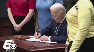 Biden raises tariffs on Chinese-made goods by 5NEWS 220 views 7 hours ago 2 minutes, 5 seconds