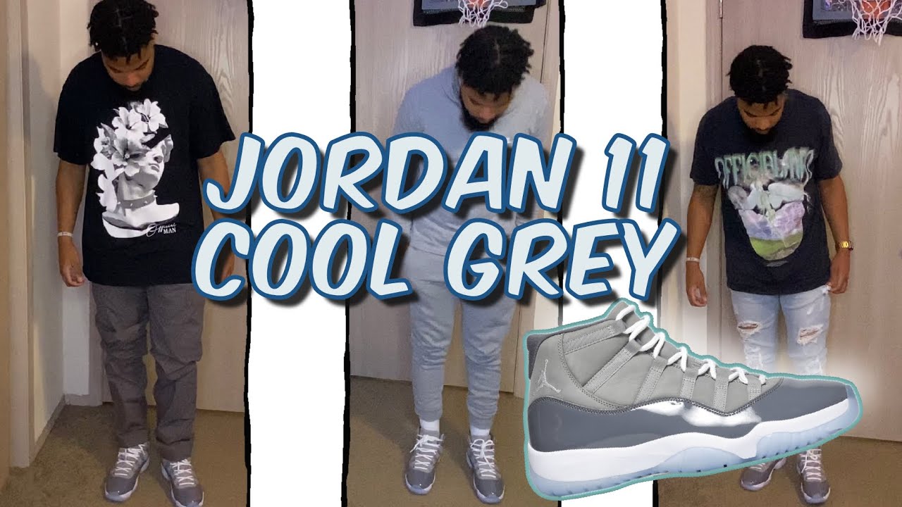 GRWM: How to style Hockey jerseys with “Jordan 11 Cool Grey