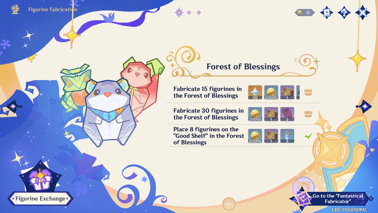 Figurine fabrication forest of blessings summertide scales and tales