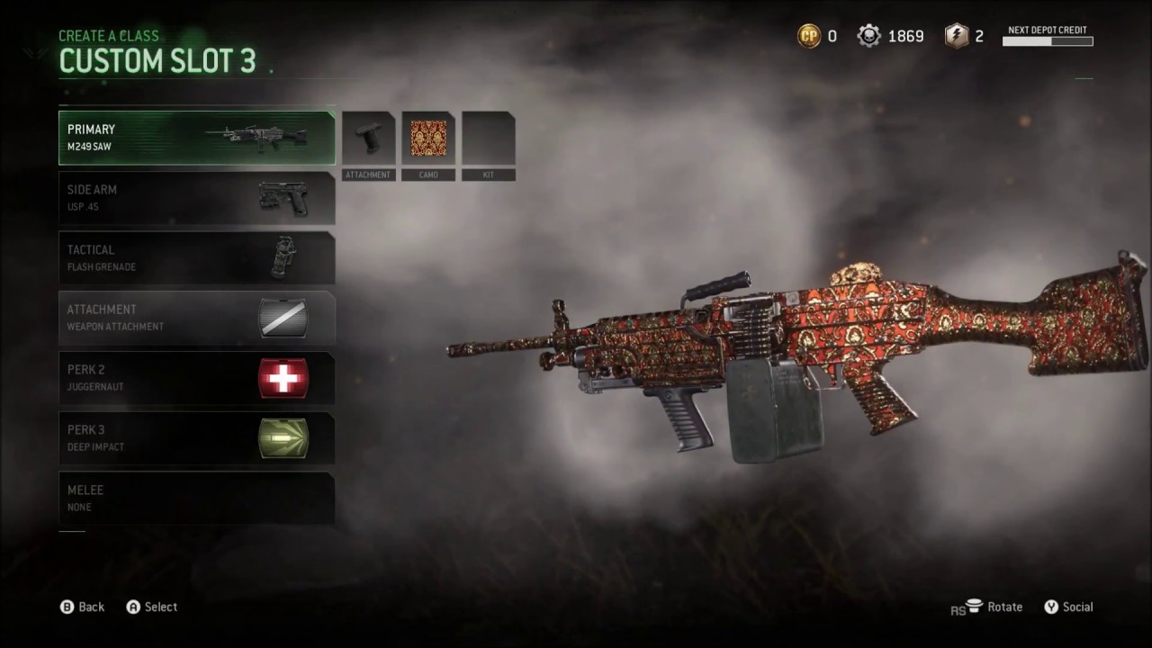 MWR Regal Camo For Light Machine Gun Unlocked!