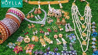 vollya - voylla, jewellery shopping haul affordable to expensive range, bangle and earring screenshot 4