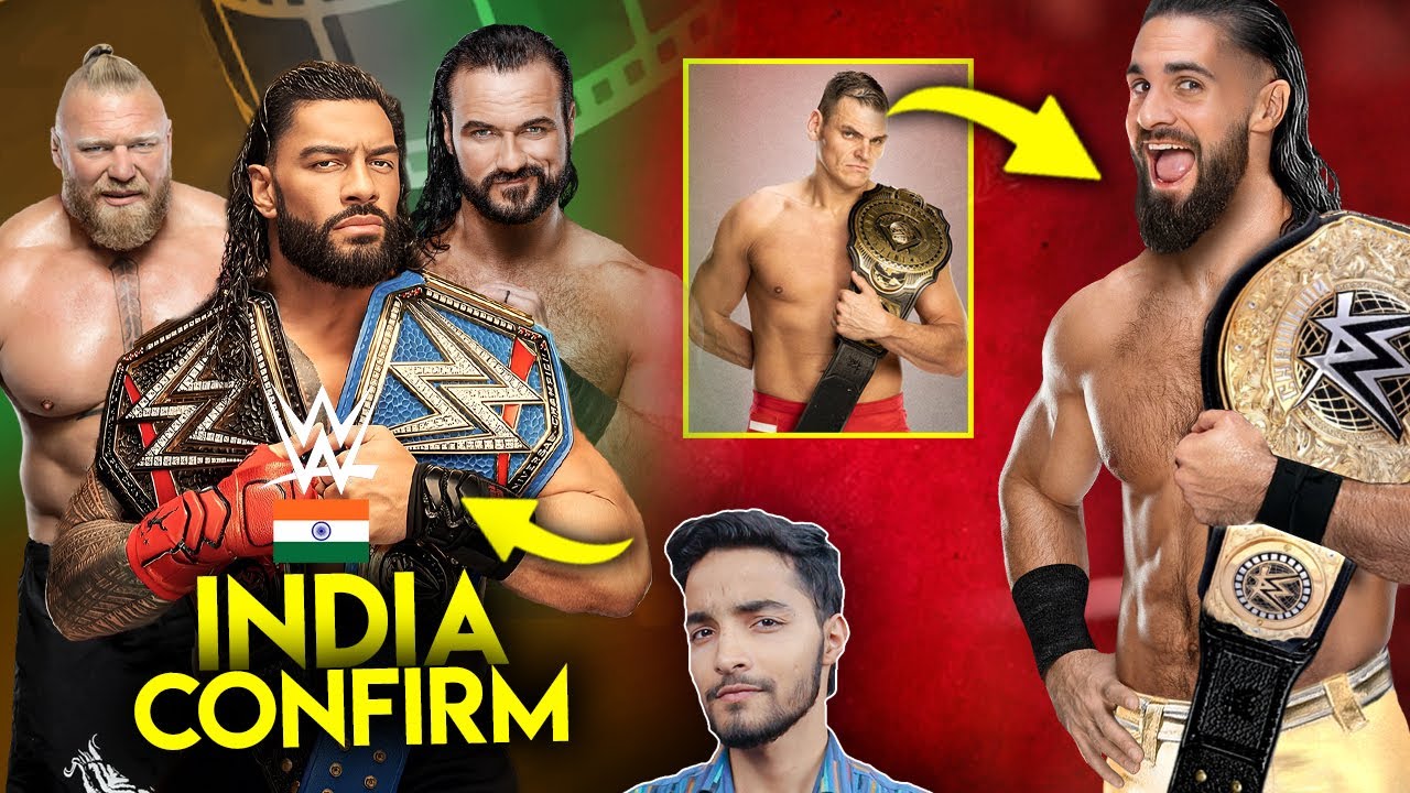 OMG🤩...OFFICIAL WWE RETURNS to India 2023, Roman Reigns, Triple Main