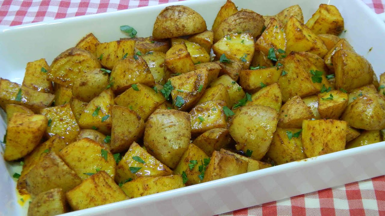 Cómo hacer patatas al estilo Asiático Receta fácil, económica y muy sabrosa  - YouTube