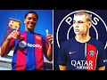 NEW TRANSFERS in TOP FOOTBALL 😱 VITOR ROQUE at BARCELONA - MOSCARDO to PSG - RAPHINHA to ARSENAL