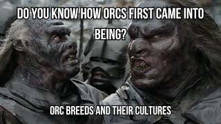 History of orcs In Tolkien's  Middle Earth and their breeds