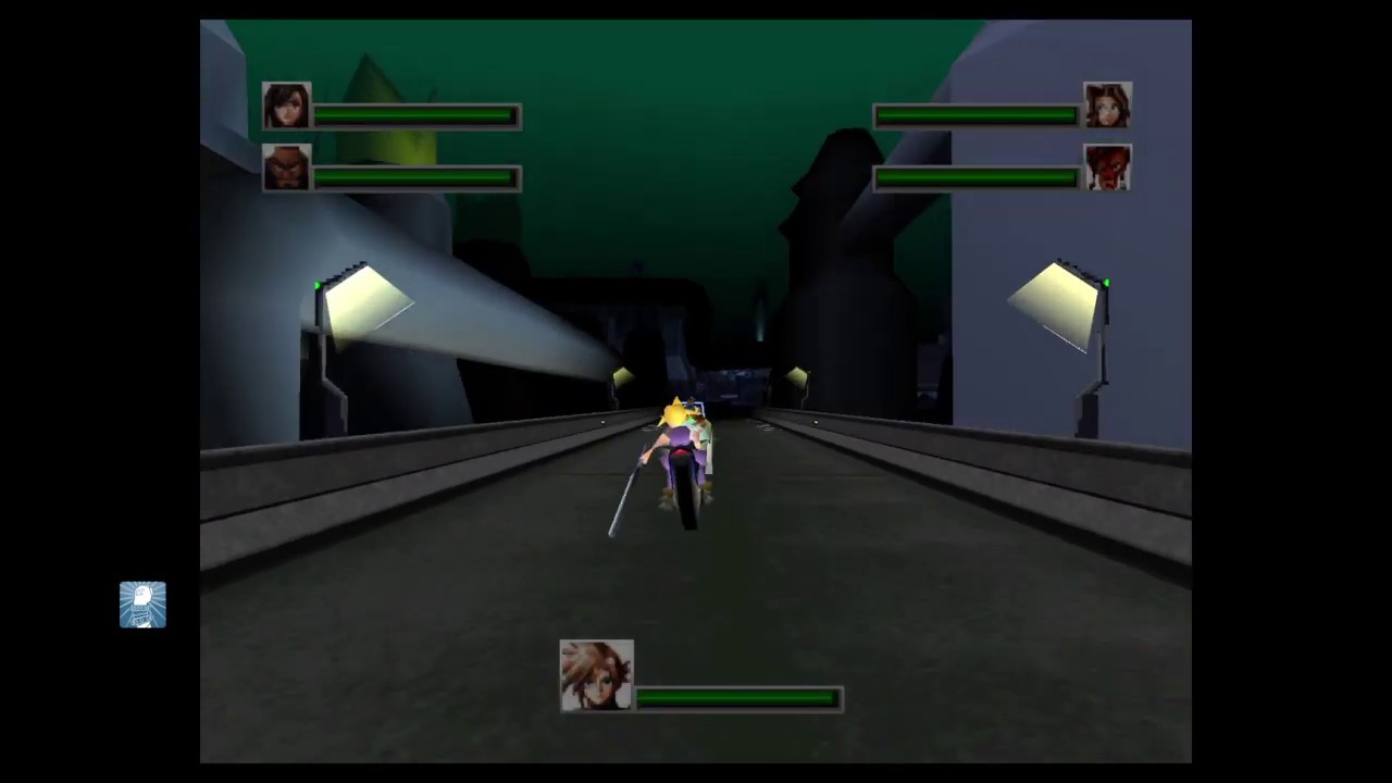 Ff7 バイクミニゲーム懐かしい Final Fantasy Vii Youtube